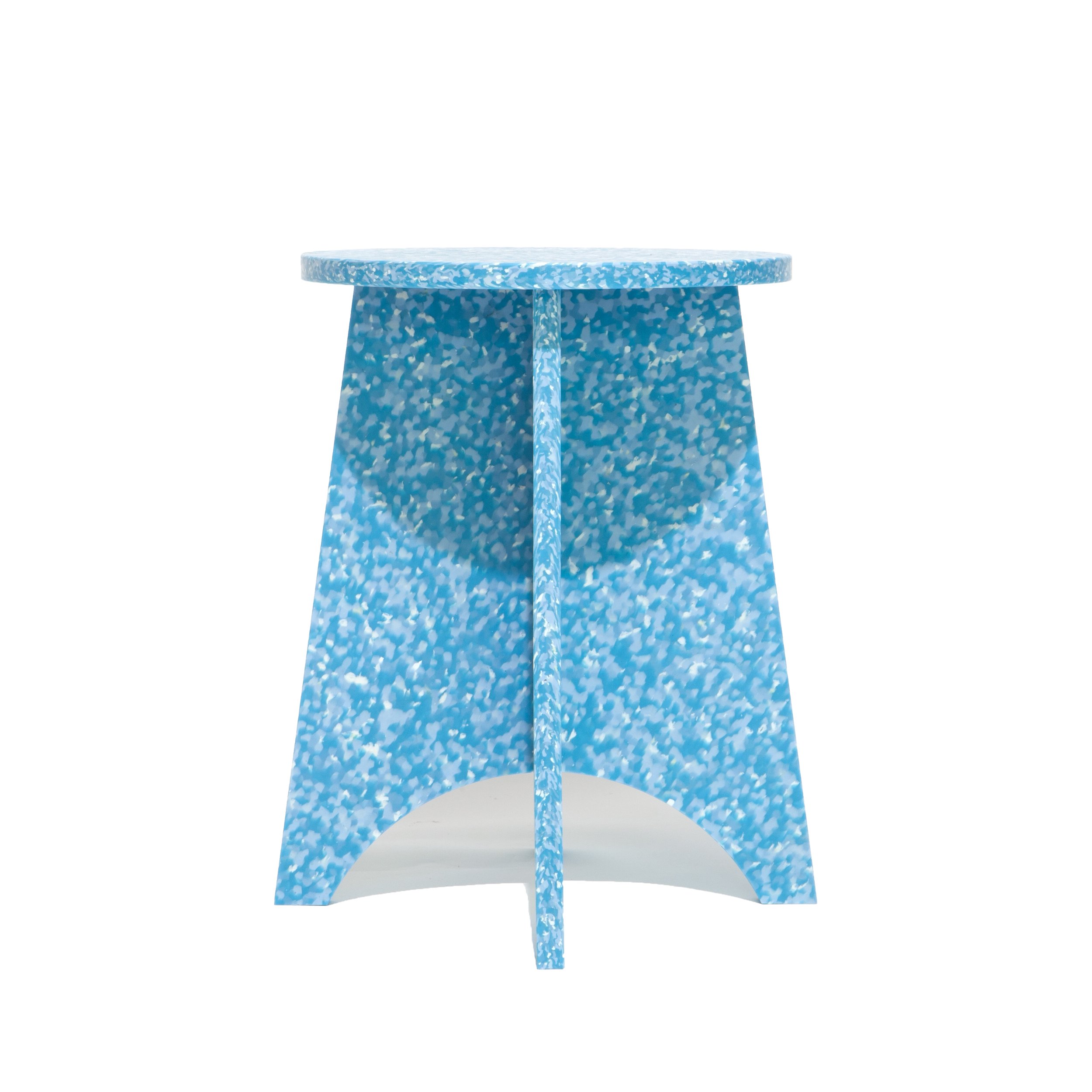 Fully-Recycled Outdoor Stool Table - FN | Fine Functional Furniture